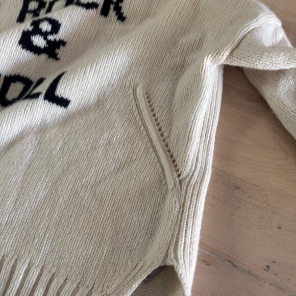 Zadig & Voltaire Alma Rock & Roll Turtleneck Sweater XS-worn 3 times - Picture 2 of 4